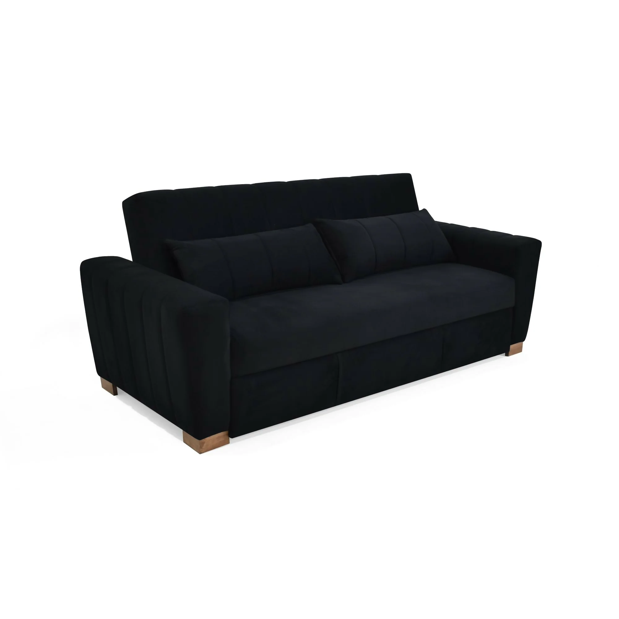 SOFA CAMA RECLINABLE HANNOVER 210X89X85 TELA NEGRO - Image 4