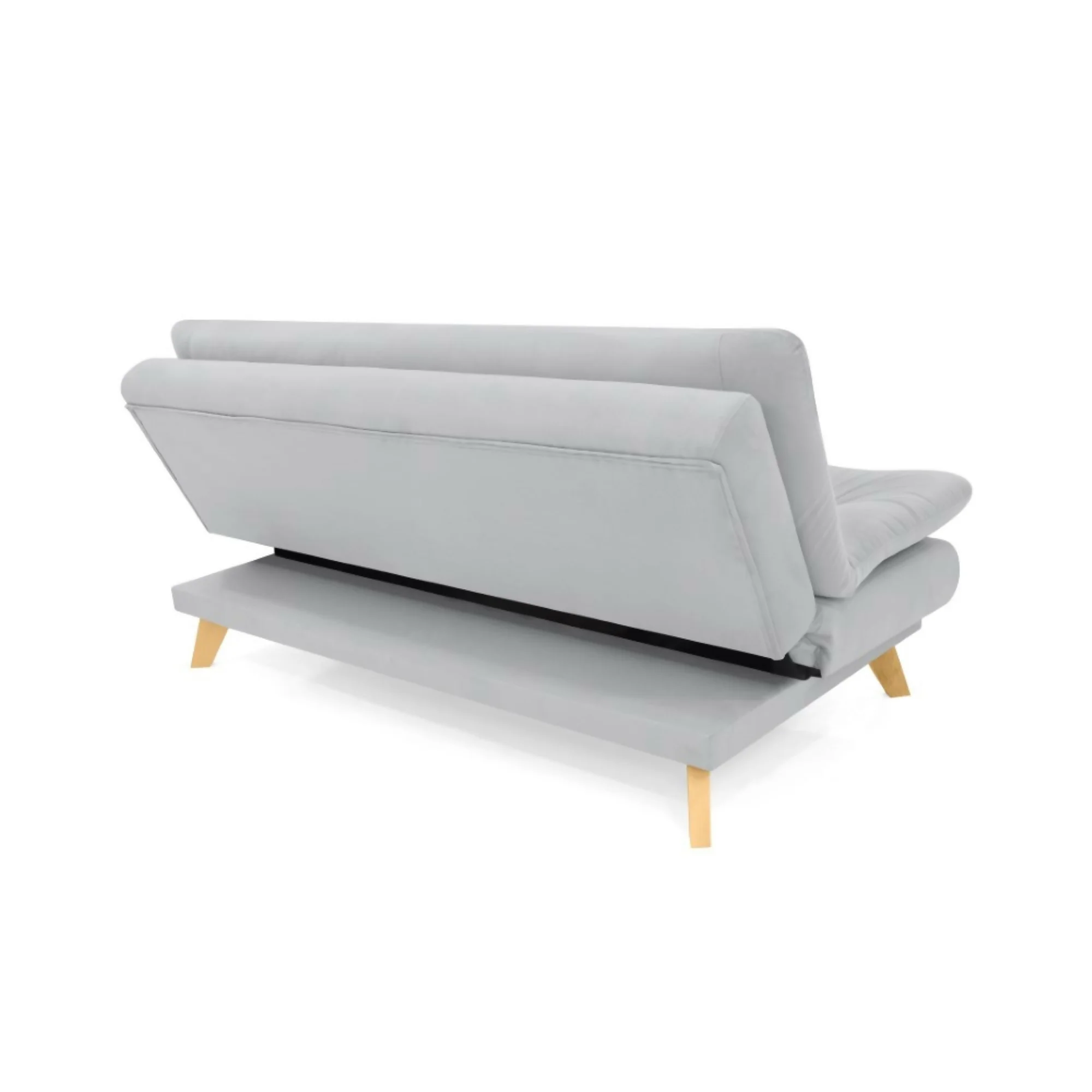 SOFA CAMA RECLINABLE MUNICH 180X90X85 TELA PLATA - Image 5