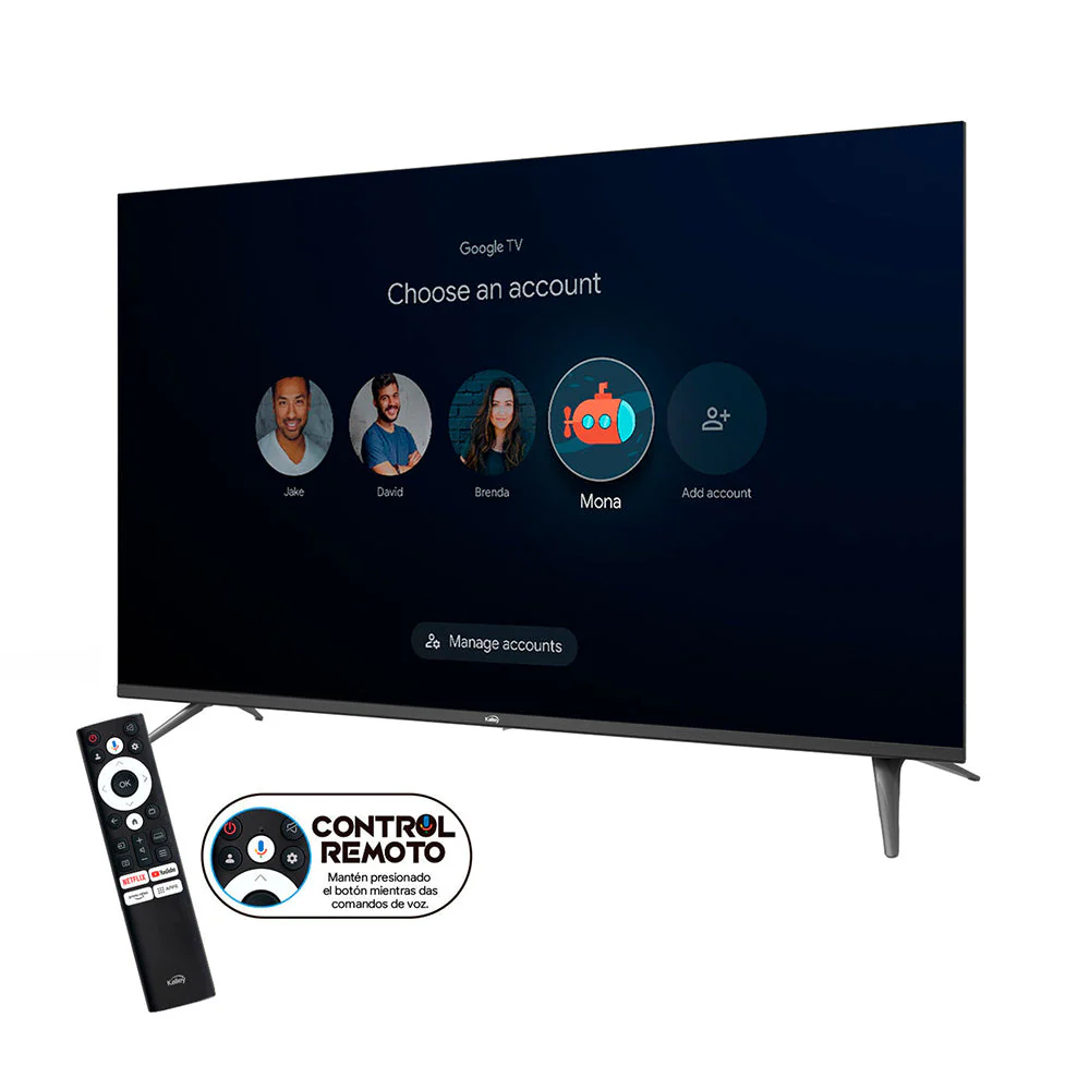 Televisor Kalley 32" Pulgadas Smart TV Google Full HD - Image 7