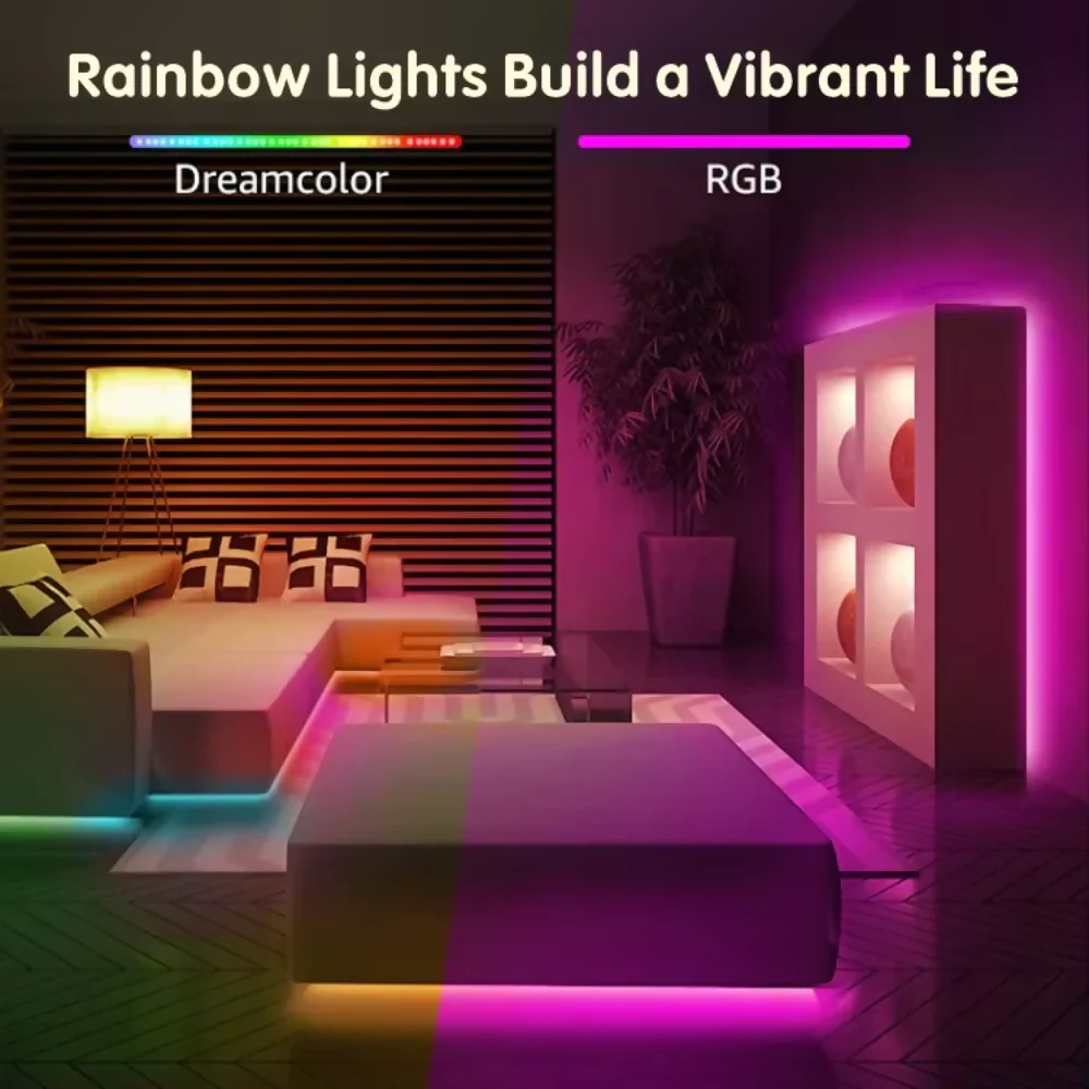 TIRA DE LUCES LED RGB 15 METROS ALEXA CONTROL DE VOZ 110V 💡✨ - Image 3