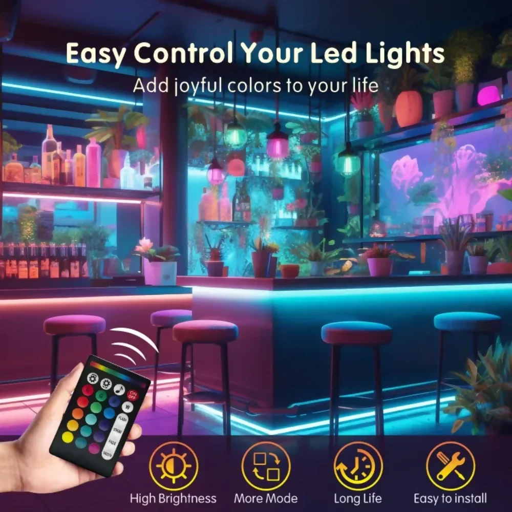 TIRA DE LUCES LED RGB 15 METROS ALEXA CONTROL DE VOZ 110V 💡✨ - Image 4