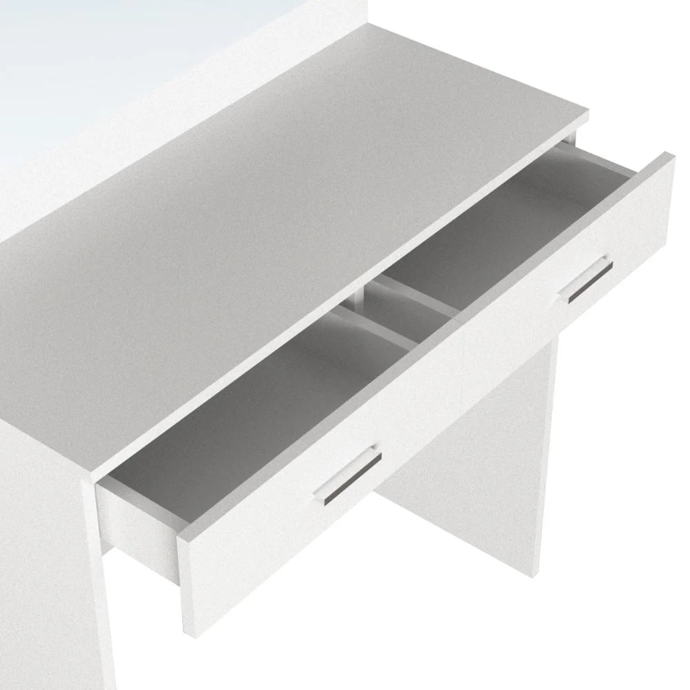 Tocador con Luces Led Bella, Blanco Mate, Incluye la Silla - Image 8