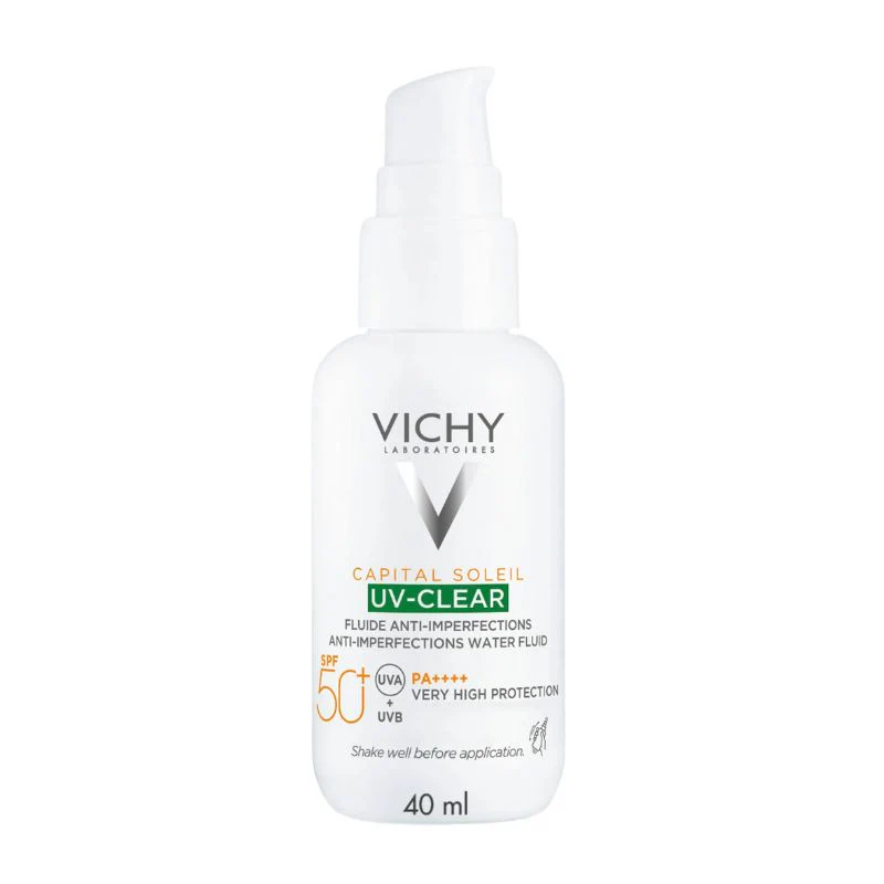 VICHY CAPITAL SOLEIL UV CLEAR SPF 50+ X 40ML
