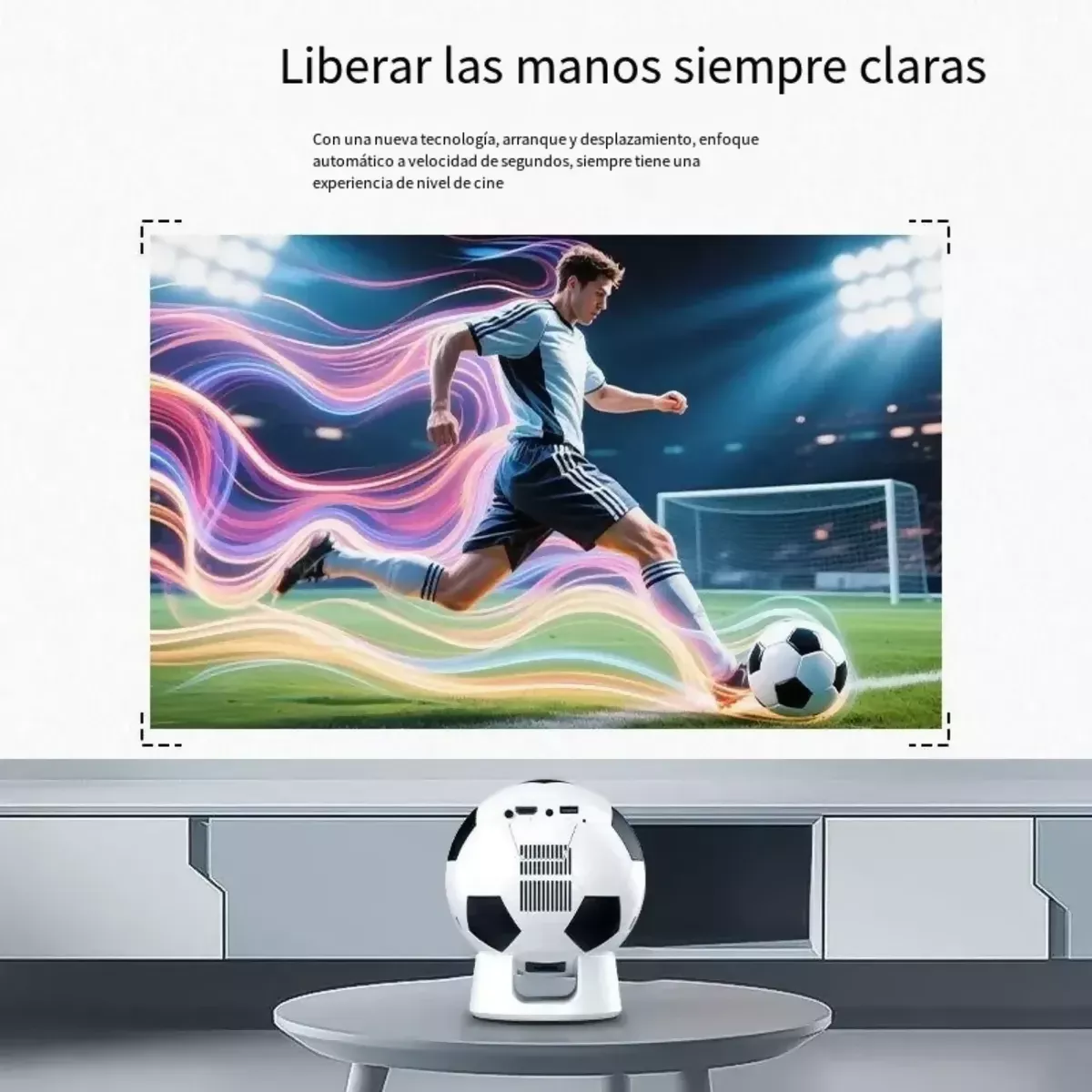 VIDEO BEAM PROYECTOR INTELIGENTE ANDROID 13 WIFI BLUETOOTH - Image 2