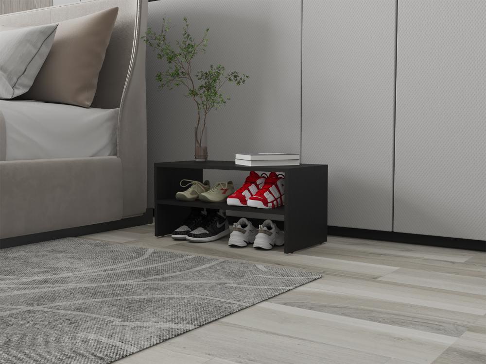 ZAPATERO APILABLE SILAP, WENGUE, CON CAPACIDAD PARA 6 PARES DE ZAPATOS - Image 3